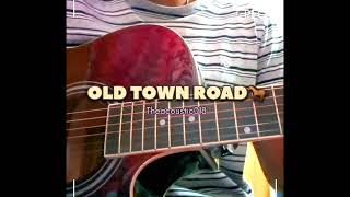 Old town road guitar cover cover oldtownroad songcover [upl. by Latsryk]