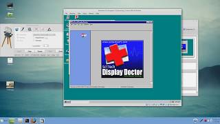 Sci Tech Display Doctor 7 to Up Windows 95 VM Display [upl. by Ahsielat]