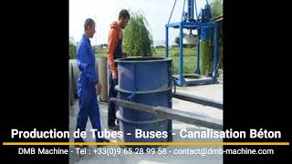 Pondeuse pour Tube Canalisation Buse en Béton [upl. by Ange]