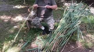 Phragmites Batter video quality archery bushcraft [upl. by Yeltnarb562]