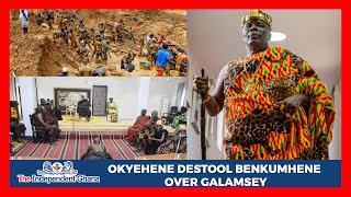 Okyehene destools Benkumhene over galamsey [upl. by Mellette]