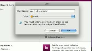 201 Creacion de Usuarios en InCopy e InDesign [upl. by Burta]