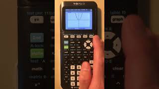 A TI 84 Using the TRACE Function [upl. by Acessej]