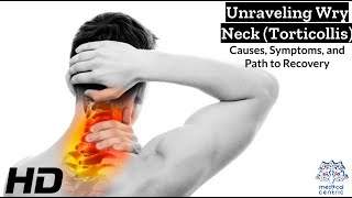 Wry Neck Torticollis The Silent Struggle and How to Overcome It [upl. by Deer]