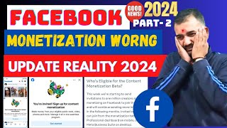 🤑 Facebook monetization update Big News For all Creators  Facebook monetization new update [upl. by Irahcaz]