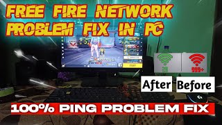 How To Fix Ping Problem In Free Fire 🔥 Solve High Ping Problem free fire pc [upl. by Findley]