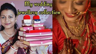 My Wedding Gold Jewellery Collection  mygoldjewellerycollection [upl. by Femmine]