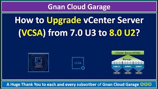 How to Upgrade vCenter Server VCSA from 70 U3 to 80 U2 [upl. by Linis233]