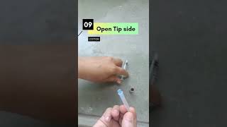 How do you open ampule  break glass ampule and withdrawal an ampule injection preparation [upl. by Auhel]