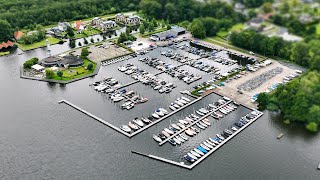 Haren  Jachthaven Zuidwesthoek [upl. by Kcirdehs]