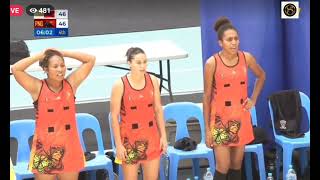 Netball Bronze 🥉 medal playoffs  Samoa VS PNG  Sol2023 Pacific Games [upl. by Ahsiak438]