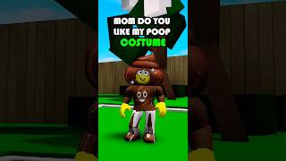 Minion wear POOP COSTUME 💩 shorts roblox [upl. by Asim]