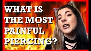 PIERCER EXPLAINS MOST PAINFUL PIERCINGS [upl. by Macknair]