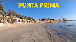 Punta Prima Torrevieja Orihuela Costa Spain Walking Tour featuring Playa Punta Prima 🇪🇸 [upl. by Hebel]