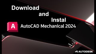 Tutorial download Autocad Mechanical 2024 Lisensi Original Terbaru amp instalnya [upl. by Erot]