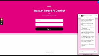 Ingatlanos chatbot demo [upl. by Livvie107]