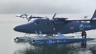 Seaplane demo launch at Umiam Lake Watersports Complex on Nov 14 [upl. by Lyred]