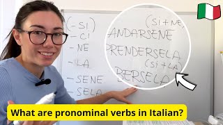 Che cosa sono i verbi pronominali in italiano What are pronominal verbs in Italian Subtitles [upl. by Baillieu]