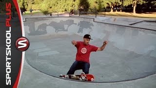 How to Skateboard a Small Bowl with Omar Hassan [upl. by Enert378]