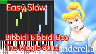 Bibbidi Bobbidi Boo  The Magic Song  Cinderella  Cendrillon  Disney  Synthesia [upl. by Gnel]