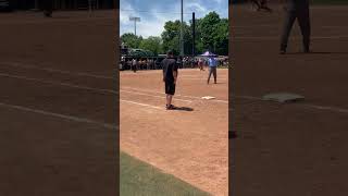 Vicksburg sends Division 2 softball state final into overtime with this hit [upl. by Aylsworth613]