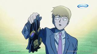 Mob Psycho 100  Best Fights  Reigen VS Ishiguro [upl. by Lleuqram]