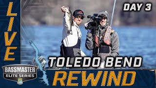 2024 Bassmaster Elite Series LIVE at Toledo Bend — Day 3 [upl. by Erdnaek546]