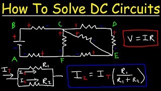 How To Solve Any Resistors In Series and Parallel Combination Circuit Problems in Physics [upl. by Loredana920]