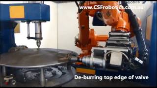 HSD Spindle ES330  Robotic applications  CSF Robotics [upl. by Neeron]