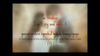 Jonghyun  So Goodbye lyrics video RomanizationEngSub [upl. by Pantia]