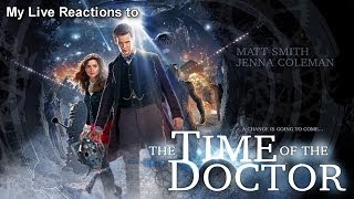 Reaction Vid Doctor Who The Time of The Doctor [upl. by Atilegna]