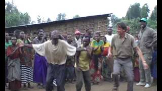 dancing with Batwa pygmies [upl. by Tlevesor372]