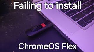 Failing to install ChromeOS Flex on 2010 MacBook [upl. by Ymirej]