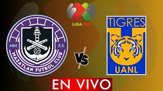 MAZATLAN VS TIGRES EN VIVO  LIGA MX APERTURA 2024  JORNADA 13  DONDE VER EN VIVO [upl. by Yddet]