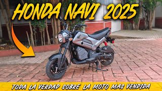 HONDA NAVI 2025 PUNTOS BUENOS Y MALOS para la moto más POPULAR en MÉXICO ¿SI CONVIENE O NO STOCK 7 [upl. by Yelyab]