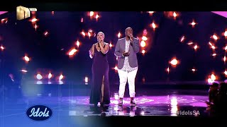 Thapelo and Nozi – ‘Lift Me Up’ – Idols SA  S18  Ep 18 Finale  Mzansi Magic [upl. by Aubigny]