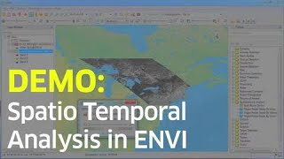 Spatio Temporal Analysis in ENVI [upl. by Adnilemreh]