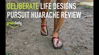 Deliberate Life Designs Pursuit Huarache Sandals Review [upl. by Aidyn42]