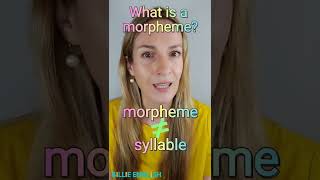 🤓 What is a morpheme  Free amp bound morphemes in English 🇬🇧🇺🇲 morpheme morphology english [upl. by Divadnahtanoj]