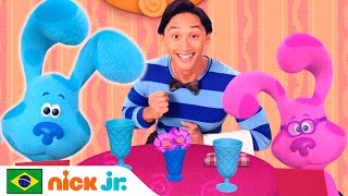 Pistas de Blue e Você  O restaurante chique da Blue  Nick Jr em Português [upl. by Dougall]