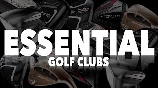 7 ESSENTIAL golf clubs YOU NEED [upl. by Hsirap]