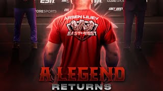 Arsen Liliev Will He Armwrestle At East Vs West 12 [upl. by Maurey]