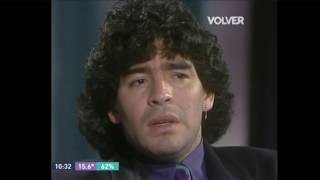 Badía y Compañía 1987  Entrevista a Diego Armando Maradona [upl. by Gnahk]