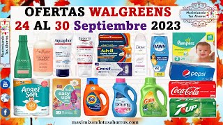 Plan de Ofertas Walgreens 👉🏻92423 al 93023 [upl. by Bac]