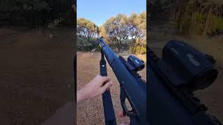 Sulun Tacsoras lever release shotgun the Australian Benelli m4 [upl. by Settera366]