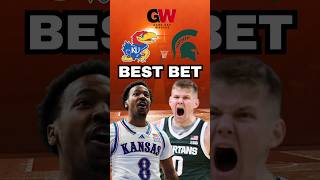 College Basketball Picks and Predictions  Kansas vs Michigan State  Nov 12 2024 shorts [upl. by Philoo]