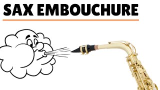 How To Blow Your Sax Embouchure Beginner Saxophone Lesson [upl. by Aremus770]