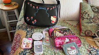 Boxlunch Hello Kitty Purse and other accessories [upl. by Auroora]