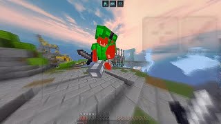 Mcpe solo HyPixal GamePlay minecraft thehive hypixel mcpe hypixelbedwars [upl. by Trask]