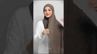 SHAWL Tutorial  Cara Pakai Tudung Shawl Trend Terkini [upl. by Eelrebmyk]